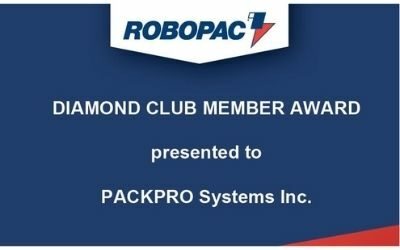 Pallet Wrapping Equipment Leader Recognizes PACKPRO with an Award