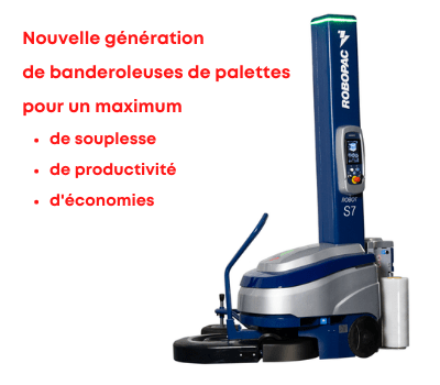 Nouvelle génération de banderoleuses de palettes RobotS7